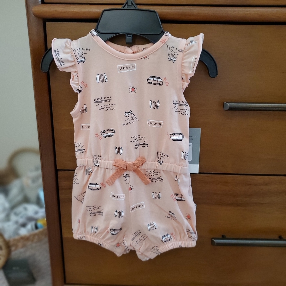 Beach Life Sleeveless Romper